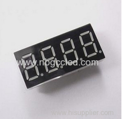 0.8 inch red color 4 digit led display for electronic machines;7 segment led display