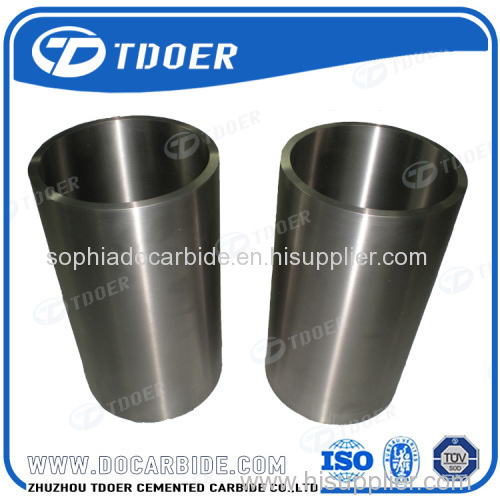 Tungsten carbide bushing cemented carbide bushing