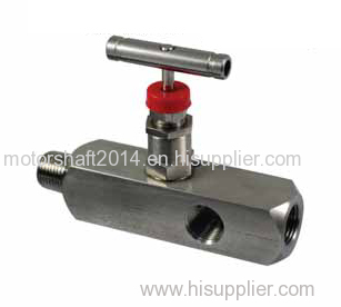 Stainless steel multi-port needle valve