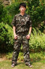 Men Fashion Camouflage Jacket With Automatic Cooling System Outdoor Working OUBOHK