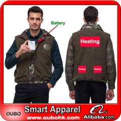 Winter Vest With High-Tech Electric Heating System Battery Heated Clothing Warm OUBOHK