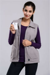 Women Vest With High-Tech Electric Heating System Battery Heated Clothing Warm OUBOHK