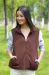 Women waistcoat With High-Tech Electric Heating System Battery Heated Clothing Warm OUBOHK