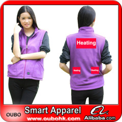 Casual waistcoat designs for women With Heating System Battery Heated Clothing Warm OUBOHK