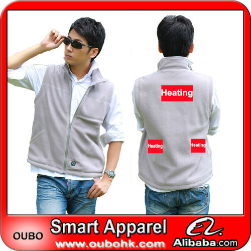 Latest Waistcoat For Men Design with electric heating system heated clothing warm OUBOHK