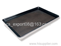 Perforated Al.Alloy Baking Pans,Wire In Rim