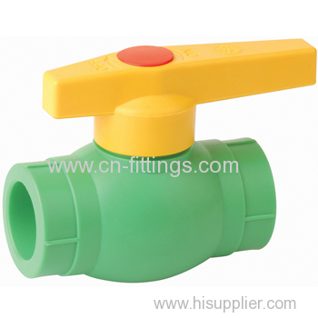 ppr ball valves with plastic ball