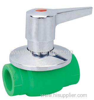 ppr ball valves with single handle