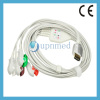 USB One piece 4lead ECG Cable with leadwires