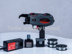 Ni-Mh battery powered rebar tying machine TR--395 rebar tier tools tying gun