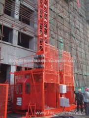 frequency conversion construction elevator