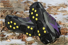 CE Snow Ice Spikes Grippers For Non-Slip Overshoes