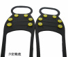 2014 new Artimate Compact Ice Grabbers Snow Studded Convenient Pair Black Grippers Spikes