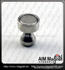 Nickel neodymium cup magnets