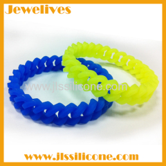 Silicone hot sale simple bracelet