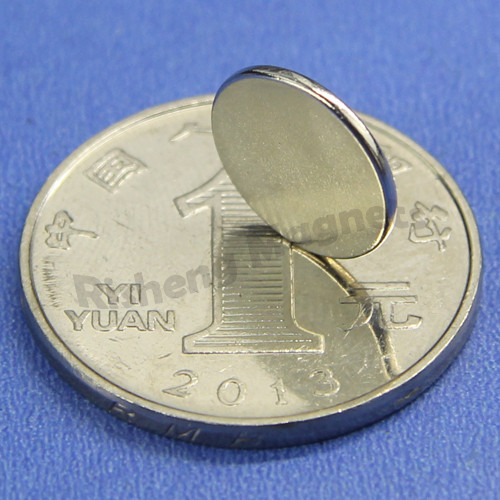Ultra Thin Magnet D13 x 1mm +/- 0.1mm N45 Round Disc Magnets