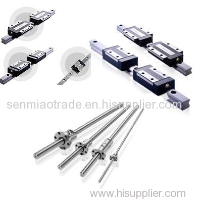 Linear motion & Automation Technology:linear rails +linear bearing + Ball & steel rod SFU1605-4/ HSR15CA /LM3UU/GK10DO/G