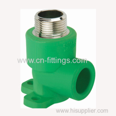 ppr male threaded elbow with disk