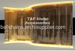 aluminum link chain curtain screen