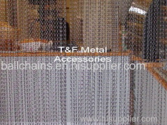 aluminum baby link chain door screen