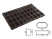 Muti-moulds baking tray,cake pan-24 cups,pudding pans,