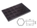 Muti-moulds baking tray,cake pan-24 cups,pudding pans,