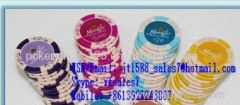Fourteen Grams Luxury Clay Chip in Hot-sale/layout of Double Colours /poker cheat/contact lens