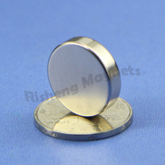 N45 magnetic discs D18 x 5mm +/- 0.1mm motor magnet super strong rare earth magnets