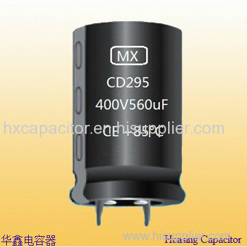400V 390uf Snap In Aluminum Electrolytic Capacitor