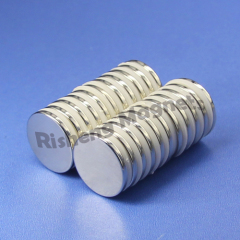 N42 magnet strength disc magnets wholesale D19 x 2mm +/- 0.1mm industrial magnetics Zn coating