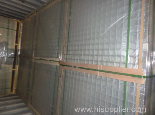 Flat Galvanized Welded Wire Mesh panel