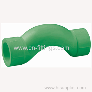 ppr short bypass bend pipe fittings