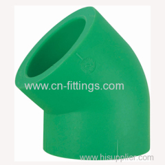 ppr 45 degree elbow pipe fittings