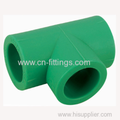 ppr equal tee pipe fittings