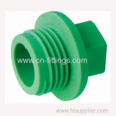 ppr pipe plug fittings