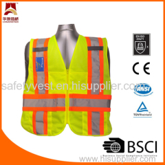 ANSI107 Cotton Hi Vis Reflective Safety Vest