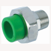 ppr male threaded union with brass insert pipe fittings