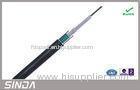 Central Multi mode Outdoor 8 / 12 core Fiber Optic Cable Cable With PE / PVC Sheath