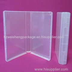 Clear plastic storage case