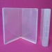 Clear plastic storage case