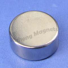 N50 neodymium magnet strength D24.5 x 20mm china ndfeb magnet manufacturer