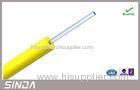 FTTH 0.9mm tight buffered Data 9 125 Indoor Fiber Optic Cable Flame Retardant