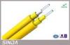 Data Communication Indoor Zip cord Fiber Optic Cable with PVC / LSZH Sheath