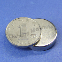 magnet grade N42 magnetic discs D25 x 7mm +/- 0.1mm neodymium permanent magnet price