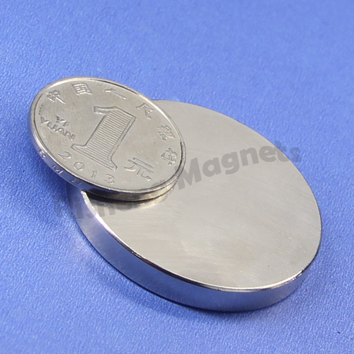 rare earth magnets n42 D30 x 5mm Axially magnetized neodymium permanent magnet price