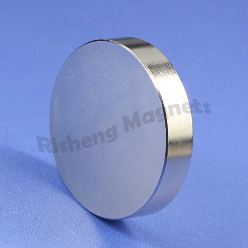 N45 magnets for sale D30 x 7mm +/- 0.1mm disc magnet industrial magnetics