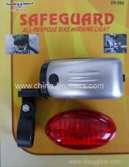 Hot Sale Bicycle Lamp Set with Egg-Type Taillight