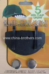 5 LED Cap Head Light