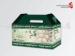 Custom B-Flute Corrugated Cardboard Egg Boxes Packaging With Handle