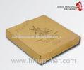 Custom Corrugated Cardboard Pizza Boxes Disposable Pizza Box With Color Printing